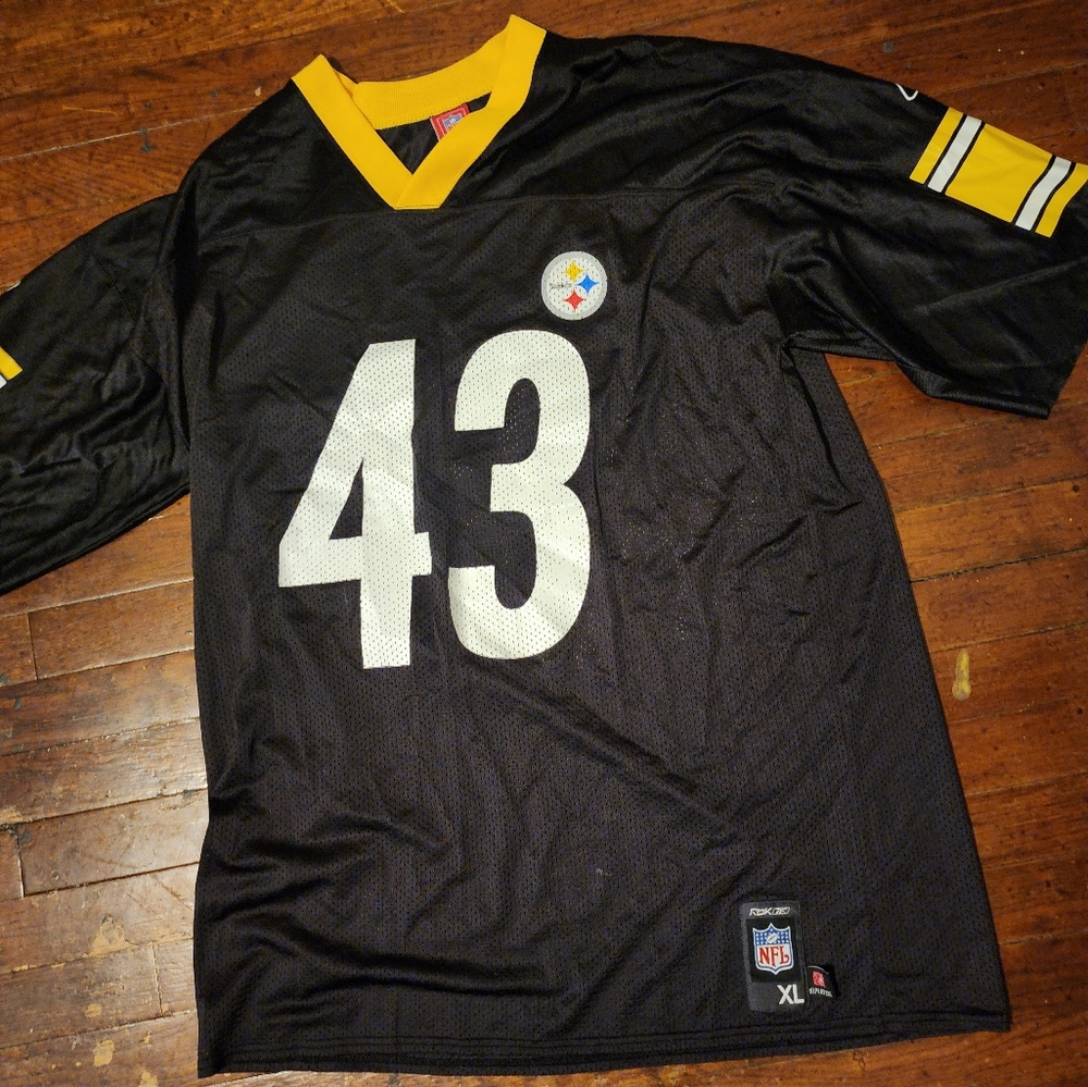 Pittsburgh Steelers Troy Polamalu Mens Sz XL Jersey